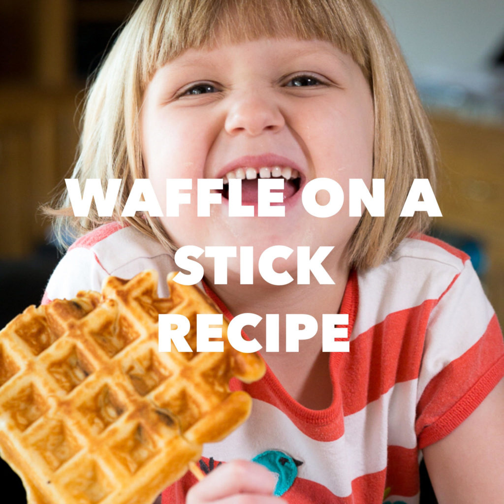 waffle on a stick